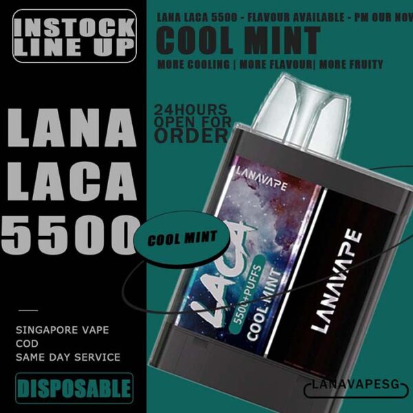LANA LACA 5500 DISPOSABLE - Cool Mint