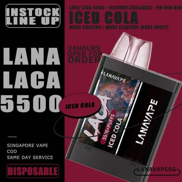 LANA LACA 5500 DISPOSABLE - Iced Cola