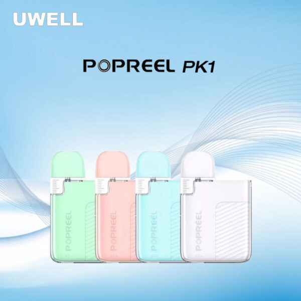 UWELL POPREEL PK1 - ( LANA VAPE SG ) Specification: Popreel P1 Cartridge, with three-orientation visual window & top-filling Built-in 1.2ohm mesh coil, with Pro-Focs flavor adjusting technology Beauty & durability comes from two-layer molding Compact and durable, with lanyard, can be used as a fashion accessory Features: Popreel P1 Cartridge, with three-orientation visual window & top-filling Built-in 1.2ohm mesh coil, with Pro-Focs flavor adjusting technology Beauty & durability comes from two-layer molding Compact and durable, with lanyard, can be used as a fashion accessory Package Included: 1 x Popreel PK1 Pod System 1 x Drip Tip 1 x User Manual 1 x Silicone Lanyard ⚠️AVAILABLE COLOR⚠️ Apple Green Apricot Beige Macaron Blue Milk White SG VAPE COD SAME DAY DELIVERY , CASH ON DELIVERY ONLY. ORDER BEFORE 5PM , SAME DAY NIGHT SLOT 7PM – 10PM RECEIVED PARCEL. TAKE BULK ORDER /MORE ORDER PLS CONTACT US : LANAVAPESG WHATSAPP VIEW OUR DAILY NEWS INFORMATION VAPE : LANAVAPESG CHANNEL