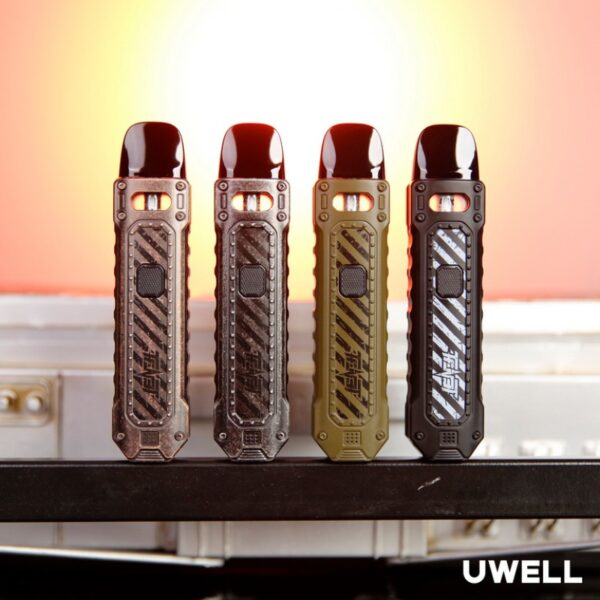 UWELL CALIBURN TENET - ( LANA VAPE SG ) UWELL Caliburn Tenet Pod System, featuring mechanical punk style, an embodiment of power, integrates with perfect performance and aesthetic appearance. A superb product offering satisfying vaping and a chic item bringing you more charms, suitable for users who pursue a bit of playability and unique design. The Caliburn Tenet features an integrated 750mAh battery that is capable of firing up to 16W. And also features a draw-activated firing mechanism, make it incredibly easy to use. It is compatible to Caliburn G2 empty pod and all Caliburn G coils. Features: Built-in Battery 750mAh Max Wattage Output: 16W Chassis Material: Aluminum-Alloy Button / Draw Activated Firing Button Ignition Lock Function  PRO-FOCS Technology Specifications: Size: 110.9 x 25.1 x 16.3mm Weight: 50.4g Package Included: 1x Caliburn Tenet (750mAh) 1x Caliburn G2 Pod (2ml) 1x Caliburn G Coil 0.8Ω  1x Caliburn G Coil 1.2Ω 1x Type-C Cable ⚠️AVAILABLE COLOR⚠️ Carbon Black Iron Gray Olive Green Copper Red SG VAPE COD SAME DAY DELIVERY , CASH ON DELIVERY ONLY. ORDER BEFORE 5PM , SAME DAY NIGHT SLOT 7PM – 10PM RECEIVED PARCEL. TAKE BULK ORDER /MORE ORDER PLS CONTACT US : LANAVAPESG WHATSAPP VIEW OUR DAILY NEWS INFORMATION VAPE : LANAVAPESG CHANNEL