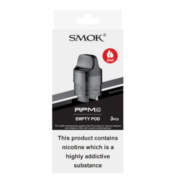 SMOK RPM C POD - ( LANA VAPE SG ) SMOK RPM C Replacement Pod Cartridge is compatible with RPM 2 coil series and accommodates up to 4ml vape juice, which gives you a smooth throat hit via nic salt and a larger cloud via freebase, satisfying your both MTL and DL vaping session. Connected via magnets, it is designed for SMOK RPM C Kit. Coils are sold separately. Specifications: Pack of 3pcs Capacity: 4ml Compatible to RPM 2 Coils Slide-to-open Top Filling Compatible Device: SMOK RPM C SG VAPE COD SAME DAY DELIVERY , CASH ON DELIVERY ONLY. ORDER BEFORE 5PM , SAME DAY NIGHT SLOT 7PM – 10PM RECEIVED PARCEL. TAKE BULK ORDER /MORE ORDER PLS CONTACT US : LANAVAPESG WHATSAPP VIEW OUR DAILY NEWS INFORMATION VAPE : LANAVAPESG CHANNEL