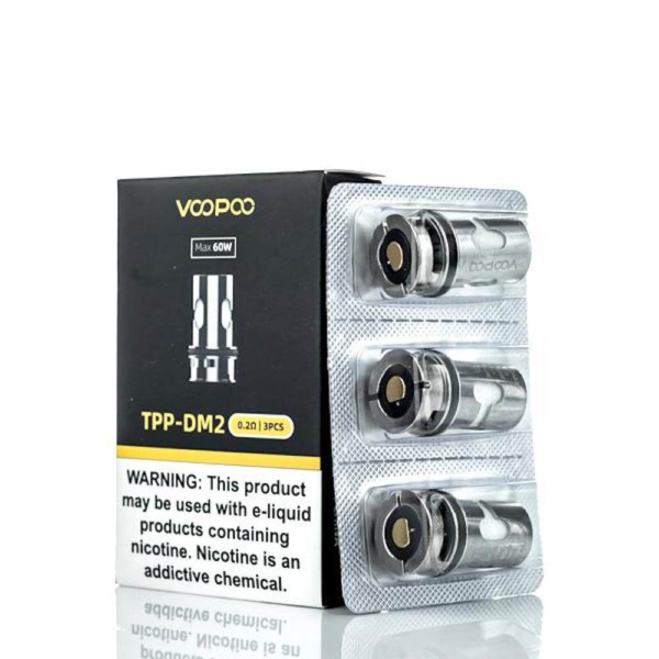 VOOPOO TPP COILS - ( LANA VAPE SG ) VOOPOO TPP COILS Pack of 3pcs TPP-DM1 0.15ohm Direct lung (DL) Best Wattage: 40-60W High sweetness TPP-DM2 0.2ohm Direct lung (DL) Best Wattage: 65-75W Rich and dense TPP-DM3 0.15ohm Direct lung (DL) Best Wattage: 80-100W Boosting Output TPP-DM4 0.3ohm Direct lung (DL) Best Wattage: 32-40W Delicate and soft Compatible Device: VOOPOO Drag Pro VOOPOO Drag 3 VOOPOO Drag X Plus VOOPOO Argus MT SG VAPE COD SHOP, CASH ON DELIVERY ONLY. FOR ALL VAPE MOD ONLY PRE-ORDER 7DAYS - 10DAYS WITHIN IN. TAKE BULK ORDER /MORE ORDER PLS CONTACT US : LANAVAPESG WHATSAPP VIEW OUR DAILY NEWS INFORMATION VAPE : LANAVAPESG CHANNEL