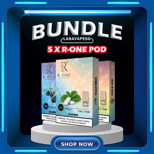 R-ONE POD X 5 BOX POD is cheaper BUNDLE SET from our LANAVAPESG customer , Choose 10pcs flavour and Get it now! ONLY SGD150 !!! FREE DELIVERY Specification : Capacity : 2ML Nicotine : 3% Package Included: 1 BOX of 3 pods R-ONE POD X 5 BOX POD FLAVOURS BUNDLE FLAVOUR LIST : Black Current Melon Ice Cola Ice Grape Ice Watermelon Peach Mango Lychee Energy Drink Banana Popsicle Ice Yakult Cool Mint Pineapple Long Jing Tea Taro Ice Cream 100% Drink Cuba Tobacco Green Bean Mocha Coffee Passion Fruit Strawberry Ice Blueberry Ice SG VAPE COD SAME DAY DELIVERY , CASH ON DELIVERY ONLY. ORDER BEFORE 5PM , SAME DAY NIGHT SLOT 7PM – 10PM RECEIVED PARCEL. TAKE BULK ORDER /MORE ORDER PLS CONTACT US : LANAVAPESG WHATSAPP VIEW OUR DAILY NEWS INFORMATION VAPE : LANAVAPESG CHANNEL