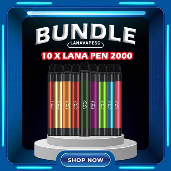 LANA PEN 2000 DISPOSABLE X 10PCS - SG VAPE SHOP COD The Lana pen 2000 Disposable x 10pcs is chepaer bundle set from LANAVAPESG . FREE DELIVERY. Features: Nioctine 35mg/ml Built-in Battery 1000mAh Capacity 6ml per pod Package Included: 10 PCS FLAVOUR ⚠️LANA PEN 2000 DISPOSABLE FLAVOUR LINE UP⚠️ Berry Coke Grape Lush Ice Lychee Mango Milkshake Mineral Mixed Fruit Passion Peach Skittles Sour Apple Strawberry Milk Strawberry Watermelon Tie Guan Yin Lemon Tart Cantaloupe Super Mint SG VAPE COD SAME DAY DELIVERY , CASH ON DELIVERY ONLY. ORDER BEFORE 5PM , SAME DAY NIGHT SLOT 7PM – 10PM RECEIVED PARCEL. TAKE BULK ORDER /MORE ORDER PLS CONTACT US : LANAVAPESG WHATSAPP VIEW OUR DAILY NEWS INFORMATION VAPE : LANAVAPESG CHANNEL