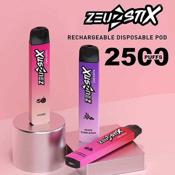 ZEUZ STICK 2500 / 2.5K DISPOSABLE The Zeuz Stick 2500 Puffs Disposable in our Vape Singapore - LANAVAPESG Ready stock on sale , Get it now with us and same day delivery ! Specification : Nicotine 30mg (3%) Approx. 2500 Puffs Capacity 8ml Rechargeable Battery 280mAh Charging Port: Type-C ⚠️ZEUZ STICK 2500 DISPOSABLE FLAVOUR⚠️ Amazing Mango Chrysanthemum Tea Tie Guan Yin White Grape Oolong Tea Red Bull Mint Chewing Gum Mineral Water Solero Lime Sea Salt Lemon The Real Rootbeer Vanilla Coke Strawberry Watermelon Peach Strawberry Lemon Grape Bubblegum Watermelon Lychee Sour Apple SG VAPE COD SAME DAY DELIVERY , CASH ON DELIVERY ONLY. ORDER BEFORE 5PM , SAME DAY NIGHT SLOT 7PM – 10PM RECEIVED PARCEL. TAKE BULK ORDER /MORE ORDER PLS CONTACT US : LANAVAPESG WHATSAPP VIEW OUR DAILY NEWS INFORMATION VAPE : LANAVAPESG CHANNEL